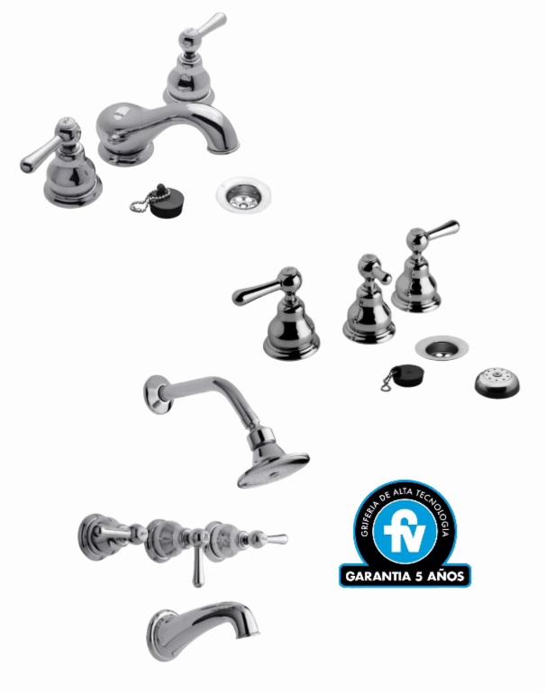 juego Baño Griferias Completas Vintage Fv Denisse 64 lever Oferta Efectivo $3.000.000 Whatsapp 1127773996